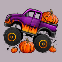 Halloween Jack O Lantern Monster Truck Vintage Tee | Teevron