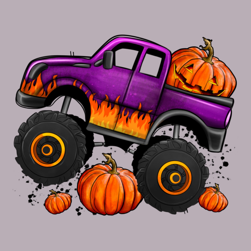 Halloween Jack O Lantern Monster Truck Vintage Tee by Jasminsmagicworld | Teevron