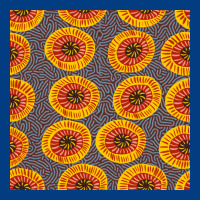 African Fabric Seamless Pattern Premium Sweatshirt | Teevron