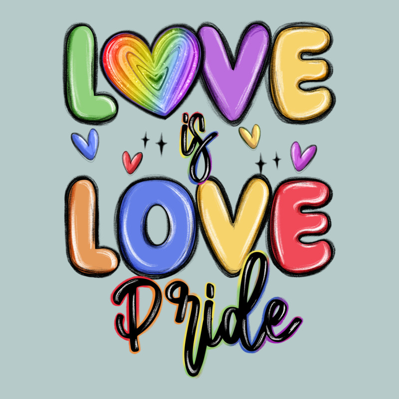 Love Is Love Pride Heavy Core Tee by MaliasSmallBusiness | Teevron