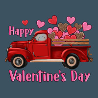 Happy Valentine's Day Truck Hearts Urban Heavy Tee | Teevron