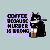 Coffee Because Murder Is Wrong Heavy Core Tee | Teevron