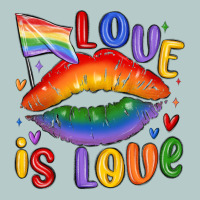 Love Is Love Lips Heavy Core Tee | Teevron