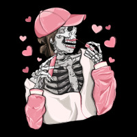 Skeleton Girl Valentine's Day Ladies Tee | Teevron