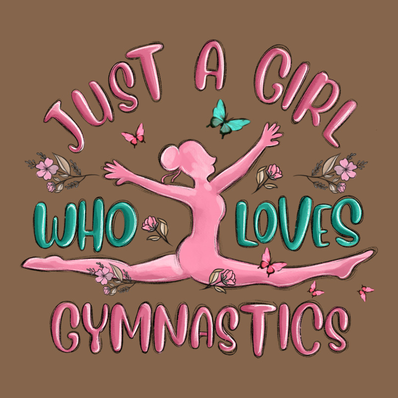Just A Girl Who Loves Gymnastics Premium Tee by MaliasSmallBusiness | Teevron