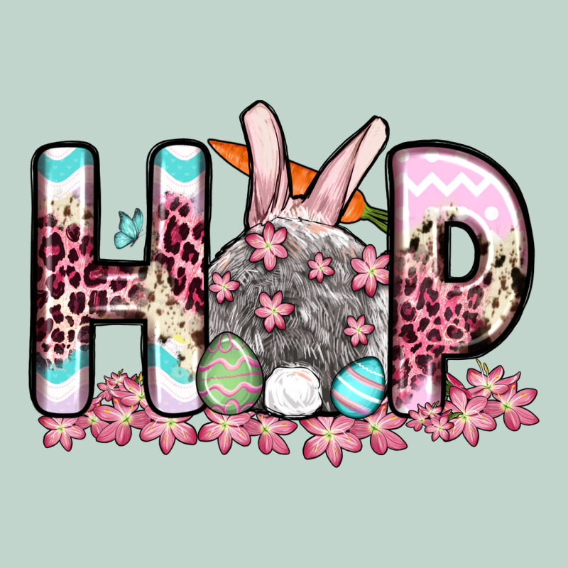 Easter Day Hop Bunny Zipper Hoodie by OliviaCreatesArt | Teevron