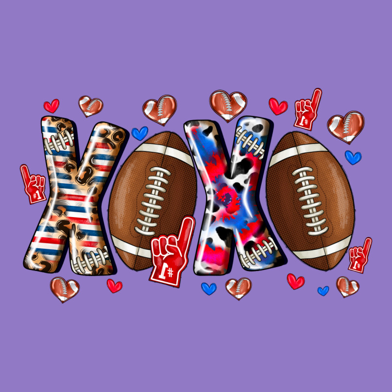 Xox Football Urban Hoodie by CowhideDigitalArt | Teevron