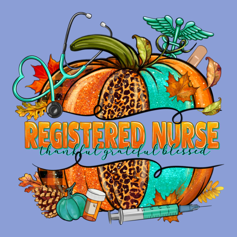 Registered Nurse Pumpkin Long Sleeve Tee by NancyCooperArtShop | Teevron