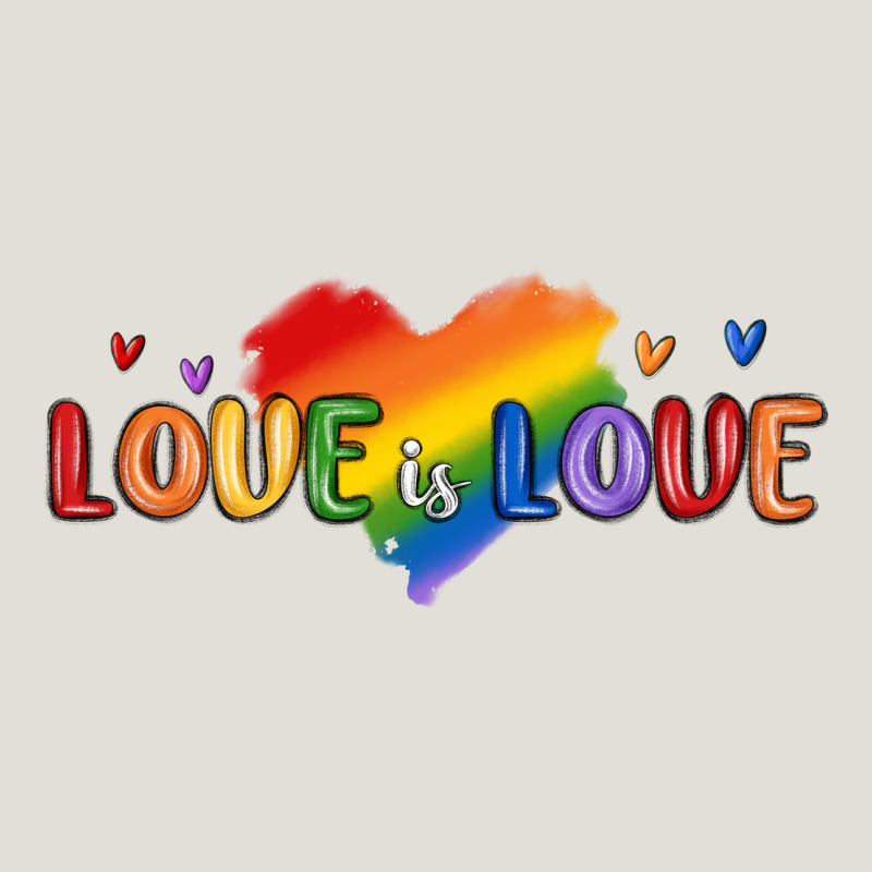 Love Is Love Lgbtq Heavy Core Tee by MaliasSmallBusiness | Teevron