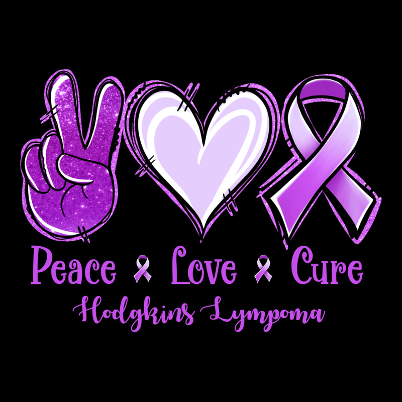 Peace Love Cure Odgkins Lympoma Ladies Tee by Jasminsmagicworld | Teevron