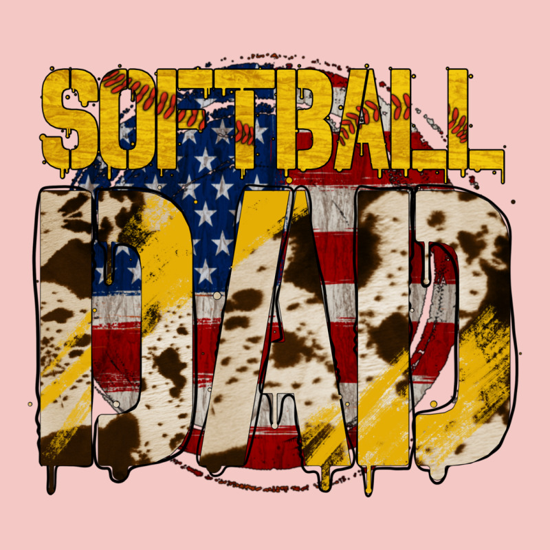 American Softball Dad Urban Heavy Tee by Bettercallsaul | Teevron