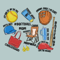 Softball Mom Heavy Core Tee | Teevron