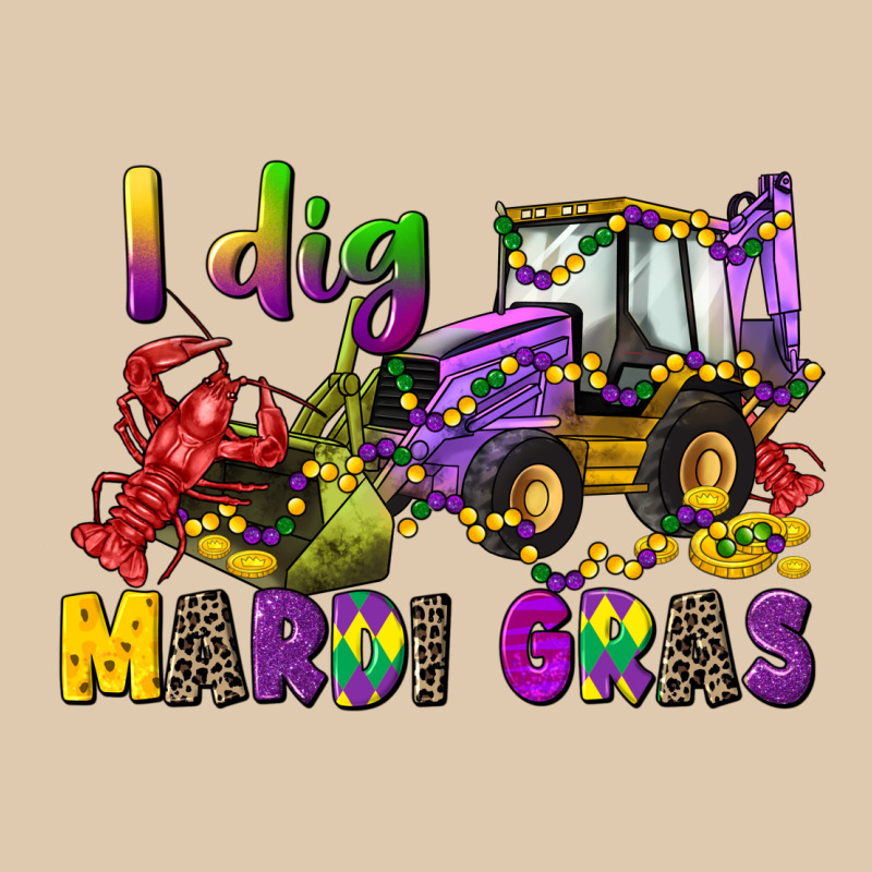 I Dig Mardi Gras Heavyweight Sweatshirt by CowGirlArtShop | Teevron