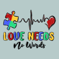 Love Needs No Words Heavy Core Tee | Teevron