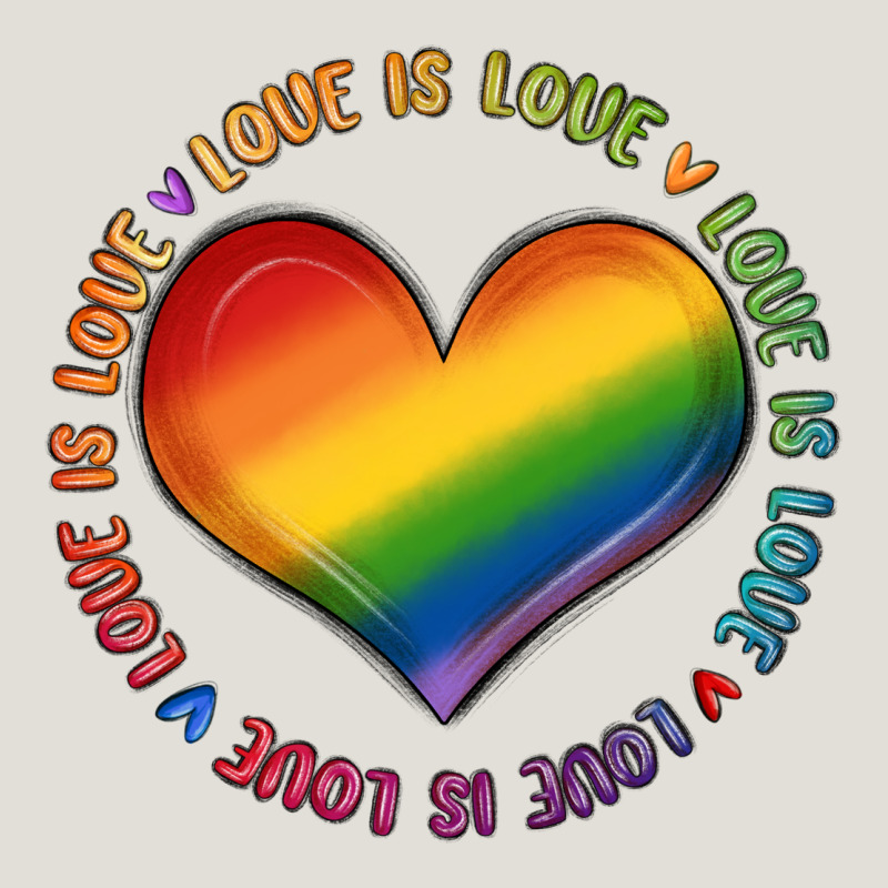 Love Is Love Heavy Core Tee by MaliasSmallBusiness | Teevron