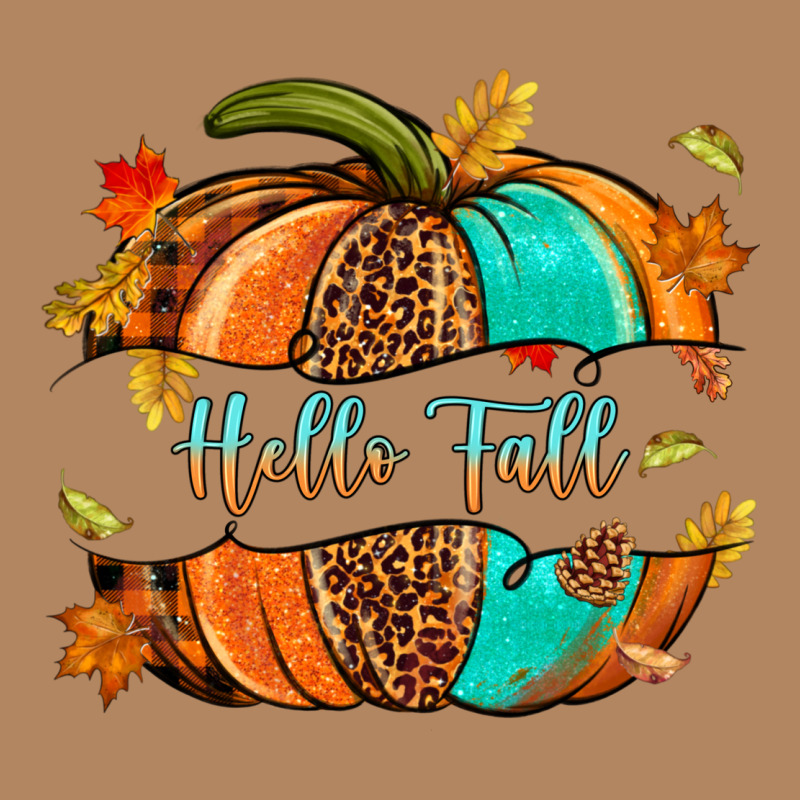 Pumpkin Hello Fall Long Sleeve Tee by NancyCooperArtShop | Teevron