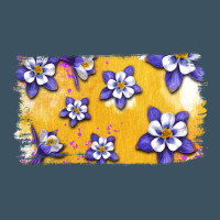 Rocky Mountain Columbine Flower Urban Heavy Tee | Teevron