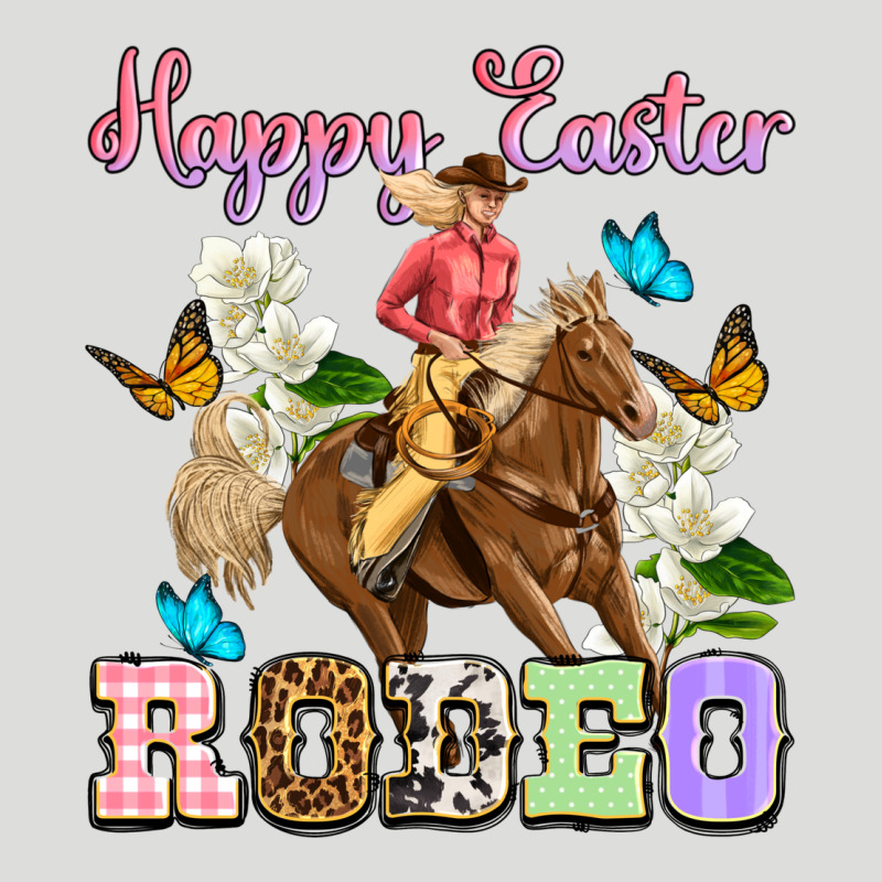 Happy Easter Rodeo Cowgirl Zipper Hoodie by OliviaCreatesArt | Teevron