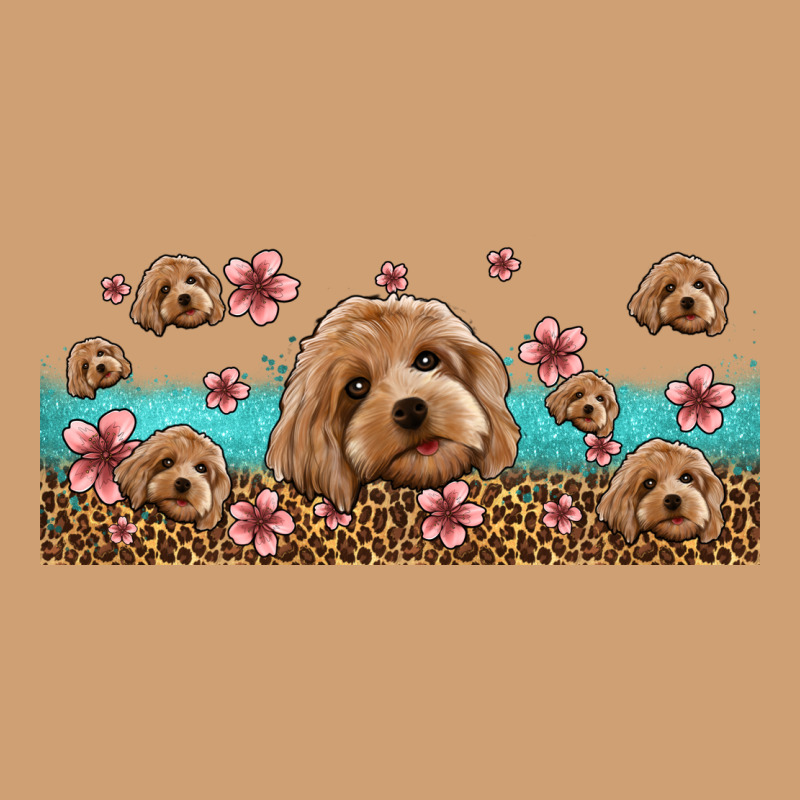 Floral Cockapoo Vintage Tee by Jasminsmagicworld | Teevron