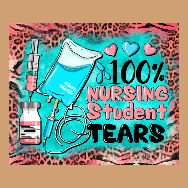 100 Nursing Student Tears Mousepad Vintage Tee by BarkalooDesign | Teevron