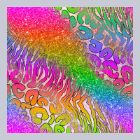 Neon Glitter Leopard Seamless Pattern Heavyweight Hoodie | Teevron