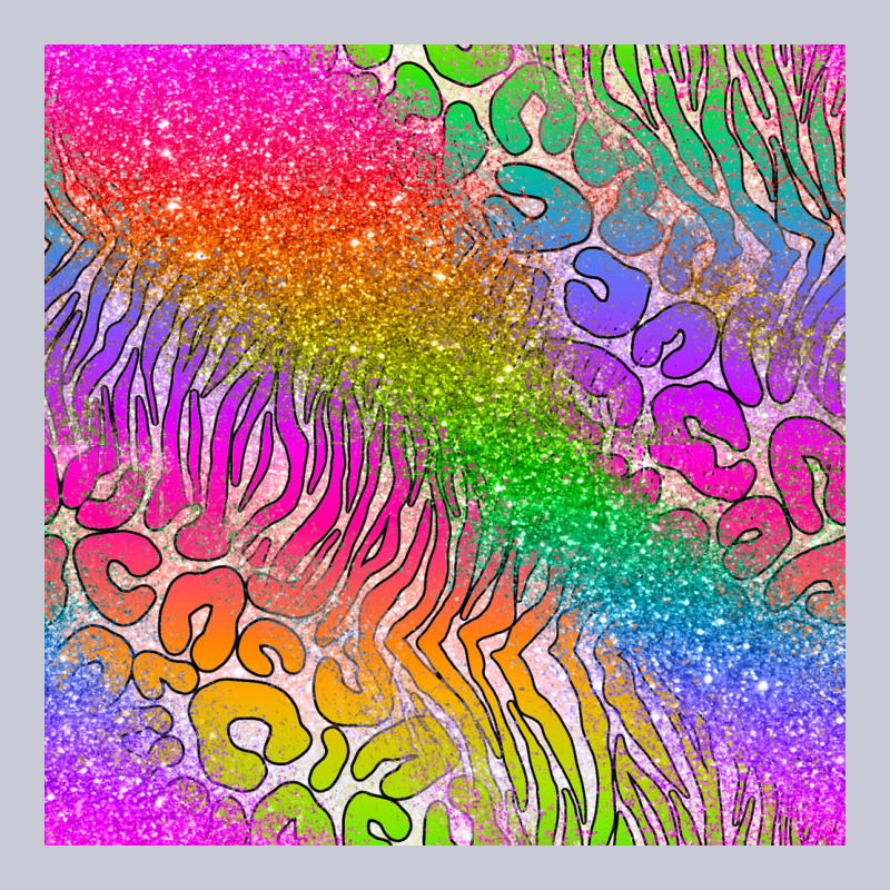 Neon Glitter Leopard Seamless Pattern Heavyweight Hoodie by BundleAndBundleShop | Teevron