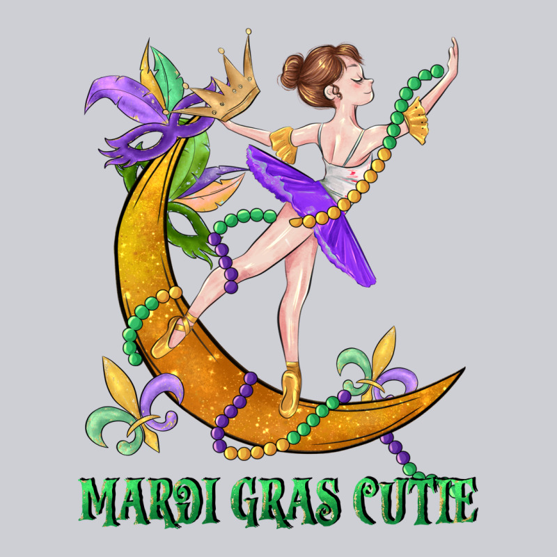 Mardi Gras Cutie Heavyweight Sweatshirt by CowGirlArtShop | Teevron