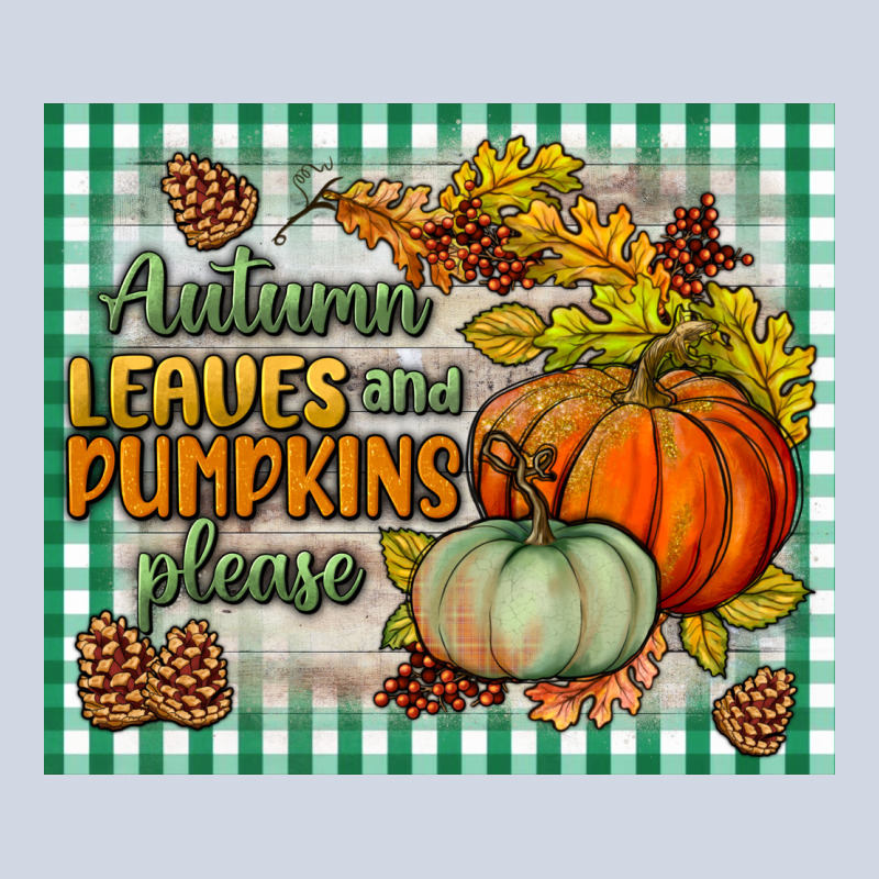 Autumn Leaves And Pumpkins Please Mouse Pad Premium Sweatshirt by BundleAndBundleShop | Teevron