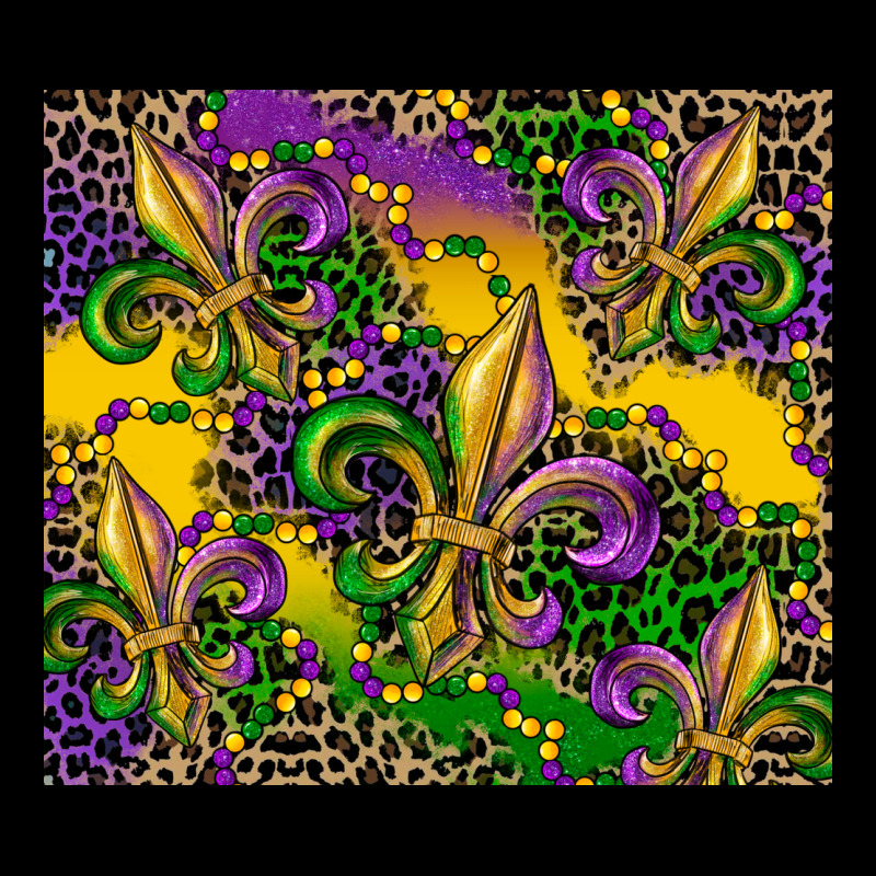 Mardi Gras Fleur De Lis Heavyweight Sweatshirt by CowGirlArtShop | Teevron