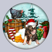 Christmas Pig With Chicken Heavyweight Hoodie | Teevron