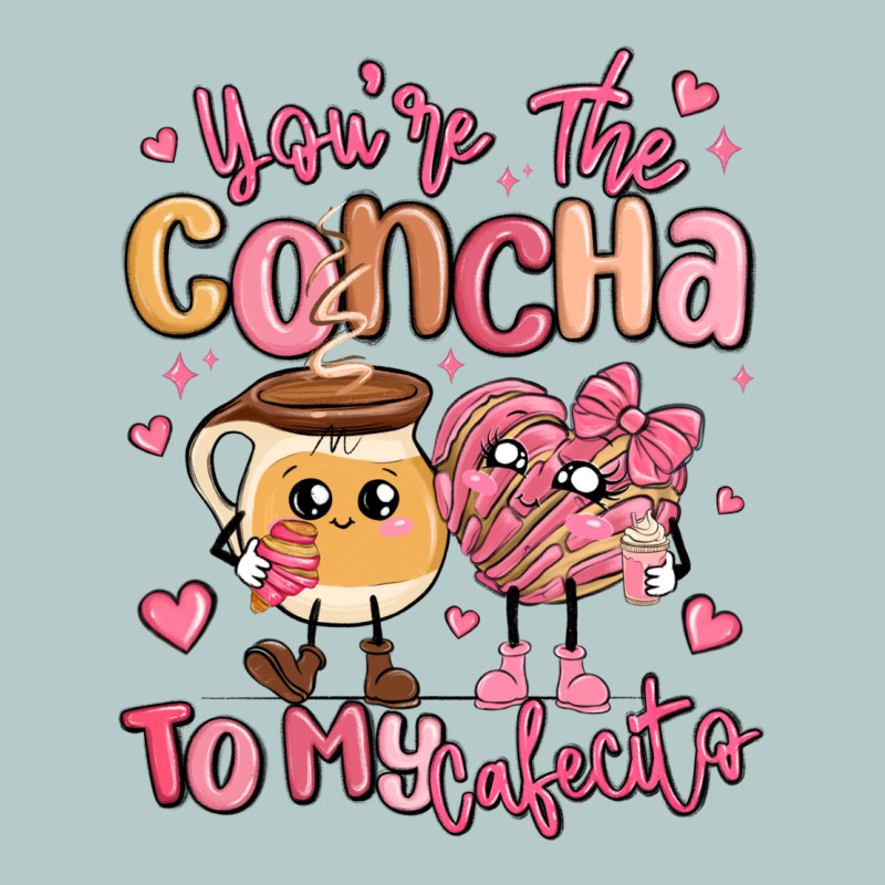 Youre The Concha To My Cafecito Mexican Pan Dulce Heavy Core Tee by MaliasSmallBusiness | Teevron