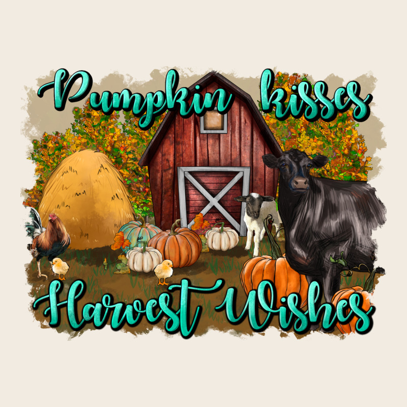 Pumpkin Kisses Harvest Wishes Premium Sweatshirt by BundleAndBundleShop | Teevron