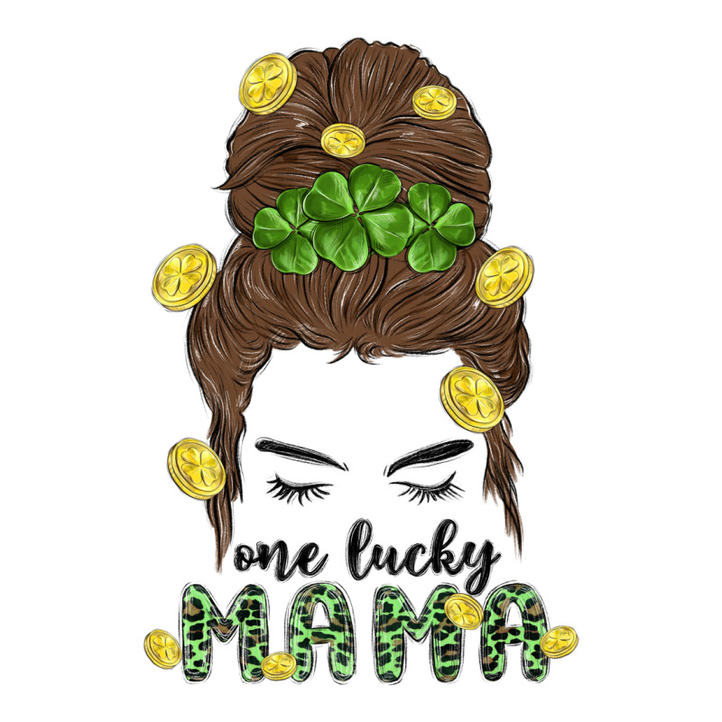 One Lucky Mama Premium Tee by MaliasSmallBusiness | Teevron