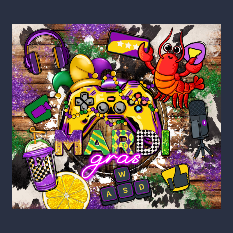 Mardi Gras Gamer Heavyweight Sweatshirt by CowGirlArtShop | Teevron