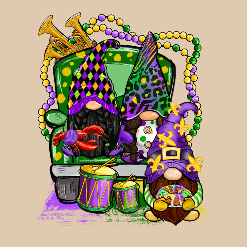 Mardi Gras Gnomies Truck Heavyweight Sweatshirt by CowGirlArtShop | Teevron