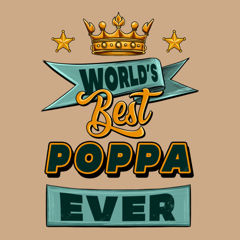 World's Best Poppa Ever Vintage Hoodie by Jasminsmagicworld | Teevron