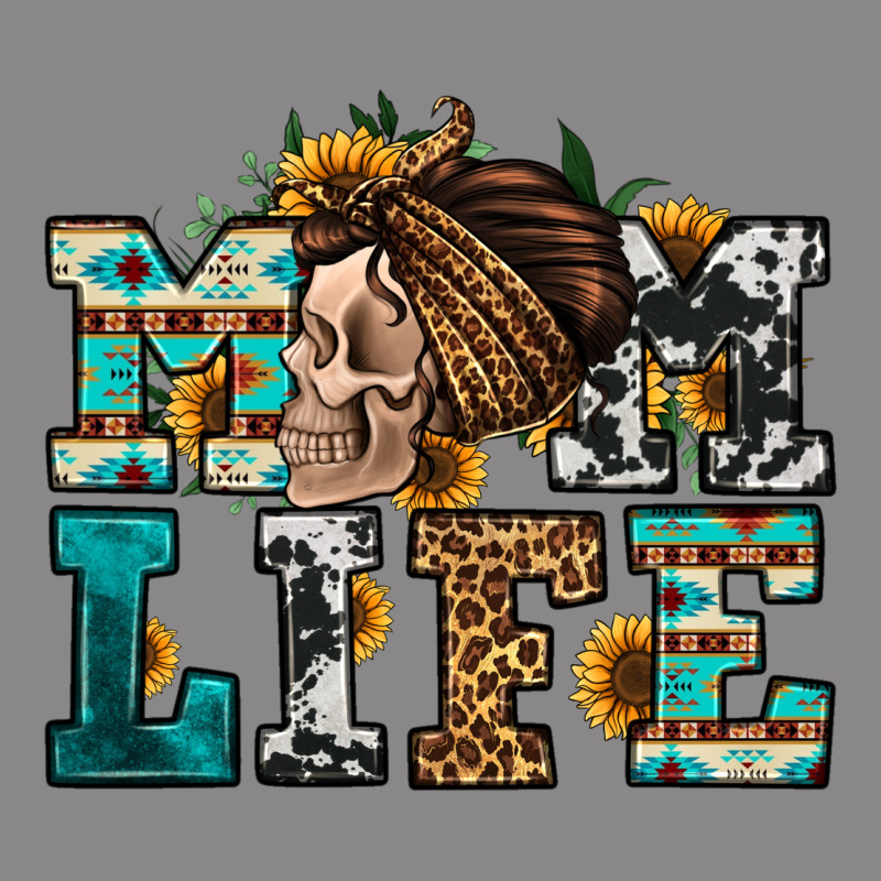 Western Momlife Skull With Bandana Vintage Tee by Jasminsmagicworld | Teevron