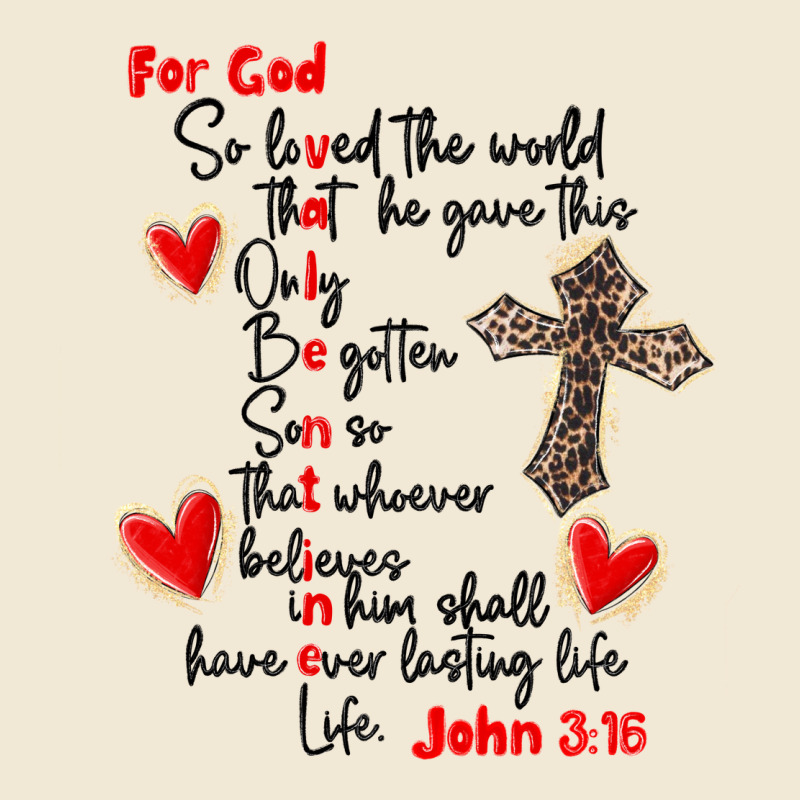 For God So Loved The World Premium Tee by MaliasSmallBusiness | Teevron