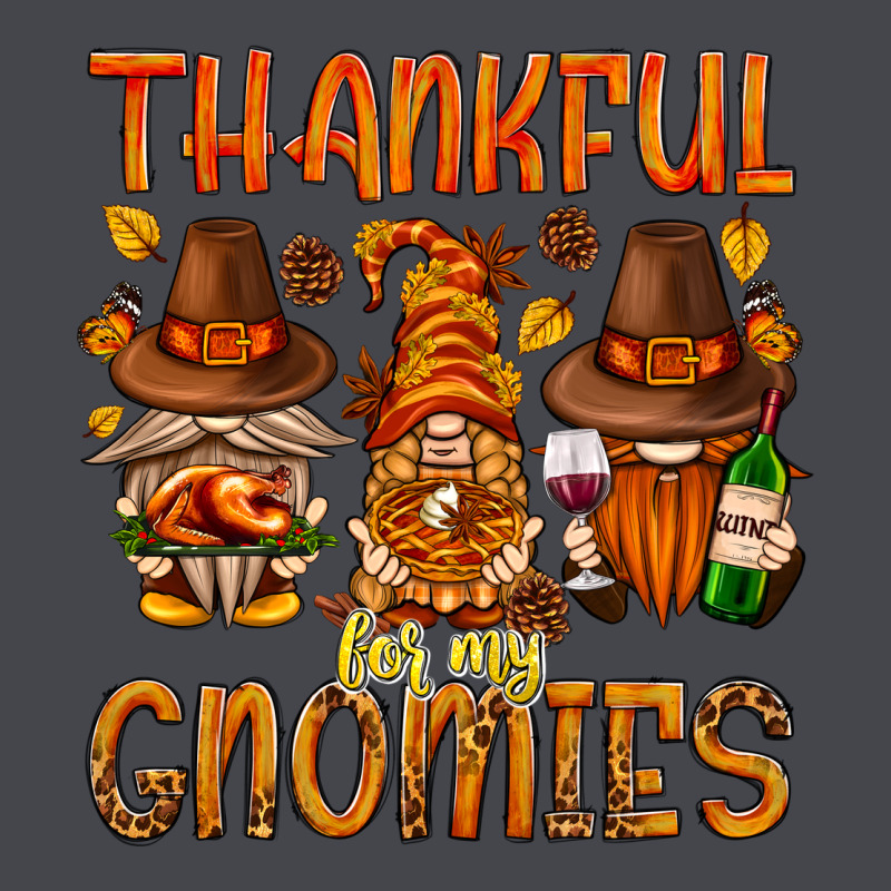 Thankful For My Gnomies Long Sleeve Tee by NancyCooperArtShop | Teevron