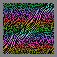 Neon Glitter Safari Seamless Pattern Heavyweight Hoodie | Teevron