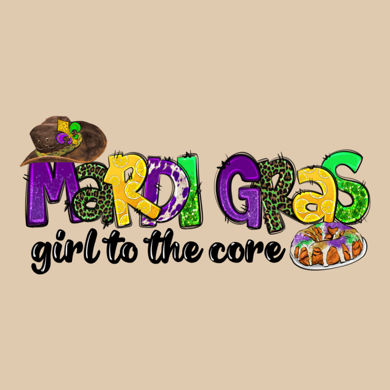 Mardi Gras Girl To The Core Heavyweight Sweatshirt by CowGirlArtShop | Teevron