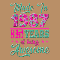 Made In 1987, 35 Years Of Being Awesome Vintage Hoodie | Teevron