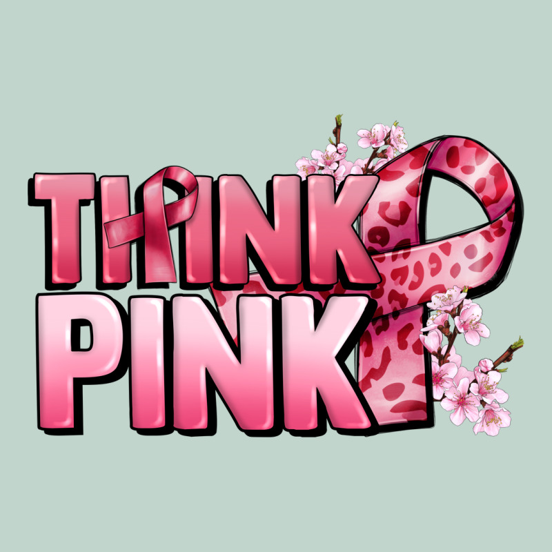 Think Pink Cancer Awareness Zipper Hoodie by FaDigitalArtStudio | Teevron