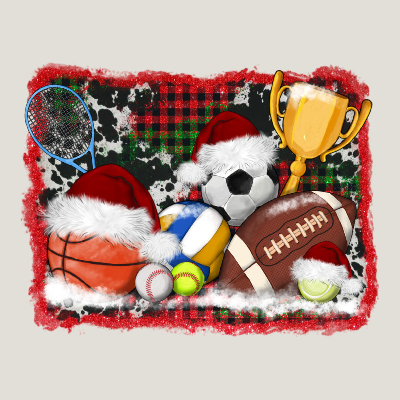 Christmas Sports Background Heavy Core Tee by AdoDesignShop | Teevron