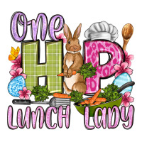 Easter Day One Hip Lunch Lady Zipper Hoodie | Teevron