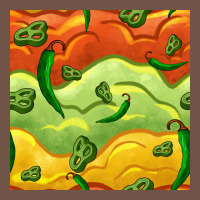 Mexican Sauce And Jalapeno Seamless Pattern Premium Sweatshirt | Teevron