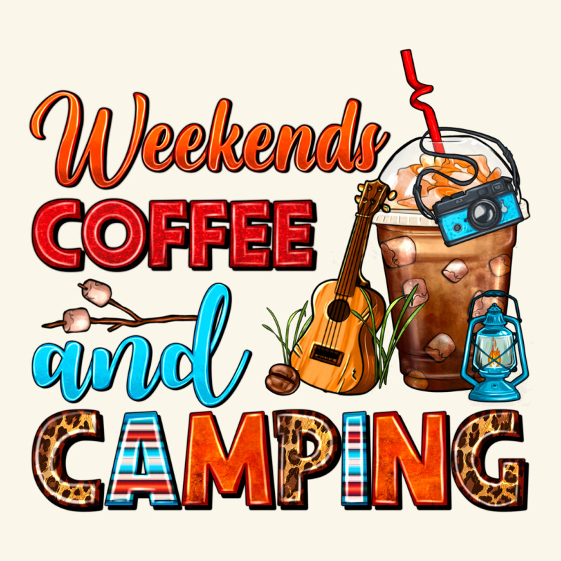 Weekends Coffee And Camping Frappe Coffee Premium Hoodie by FaDigitalArtStudio | Teevron