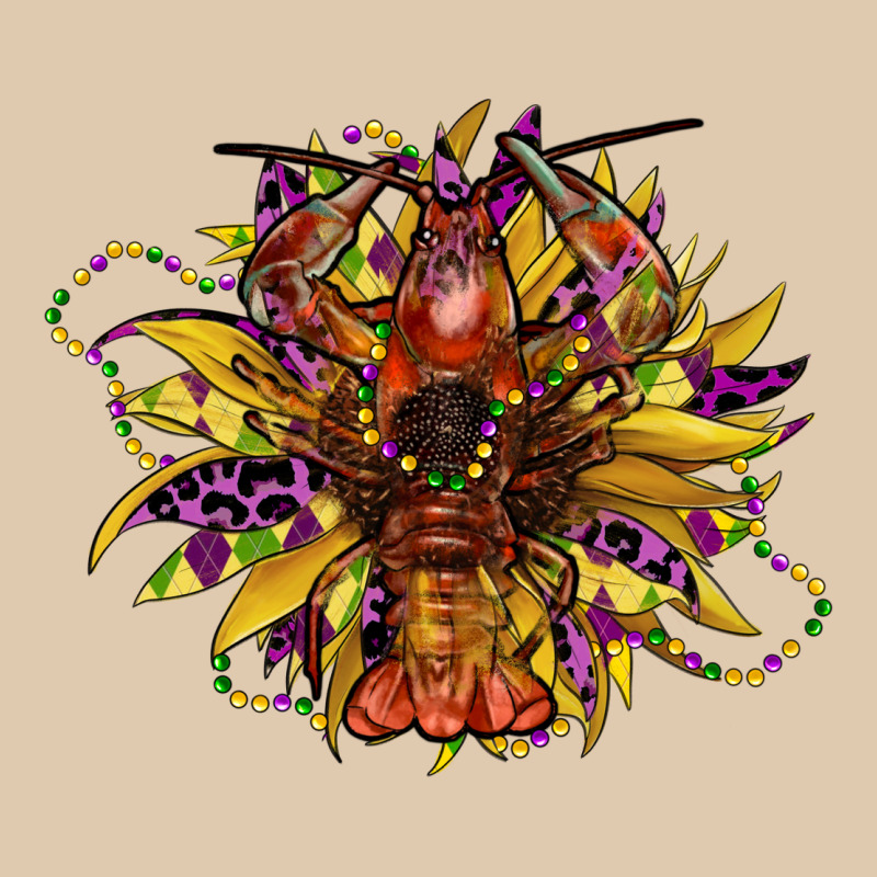 Mardi Gras Sunflower Heavyweight Sweatshirt by CowGirlArtShop | Teevron