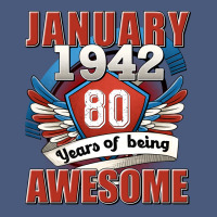 January 1942 80 Years Of Being Awesome Vintage Hoodie | Teevron