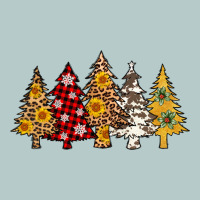 Leopard Christmas Trees Heavy Core Tee | Teevron